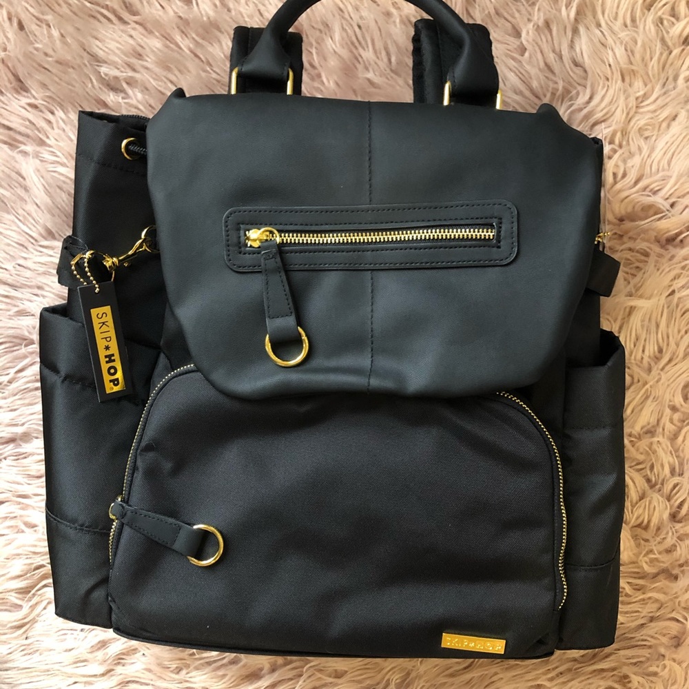 SKIP*HOP® Chelsea Downtown Chic Diaper Backpack